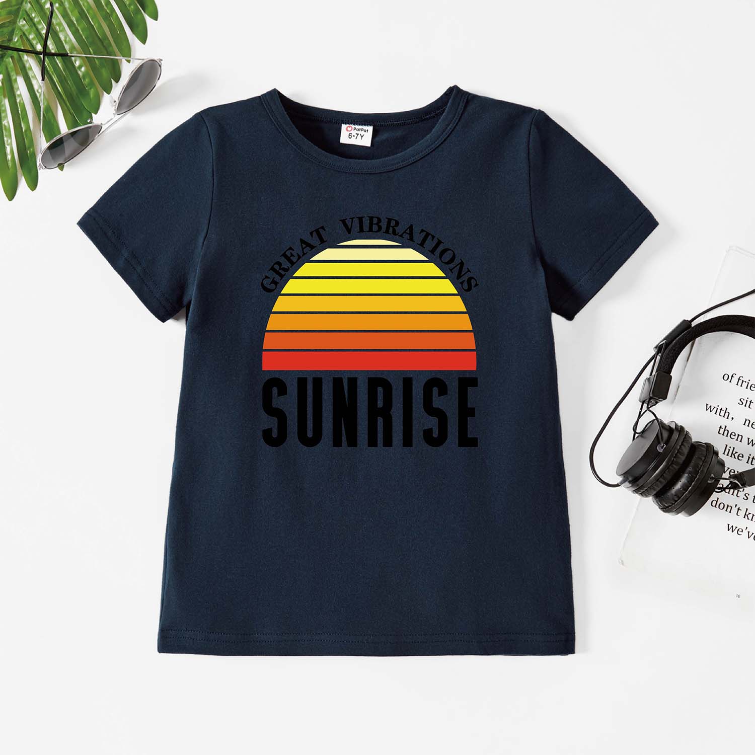 

Kids Graphic White Short-sleeve Tee