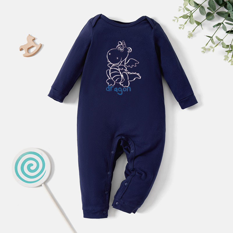 

Baby Graphic Long-sleeve Jumpsuit