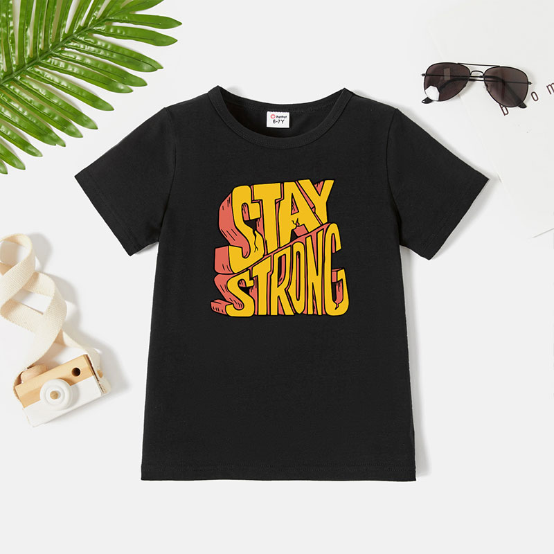 

Kids Graphic Dark Black Short-sleeve Tee