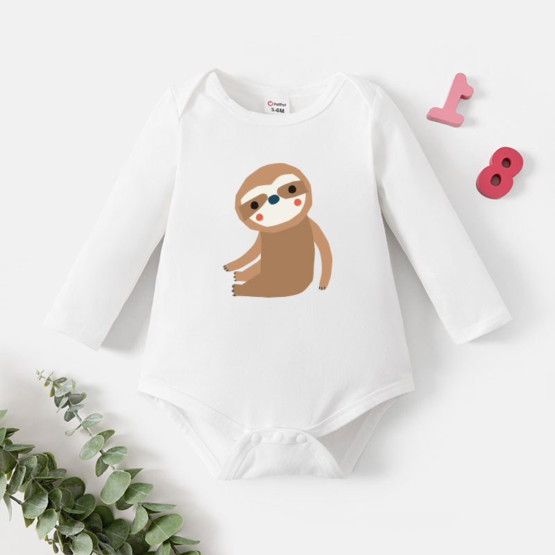 

Baby Graphic Long-sleeve Romper