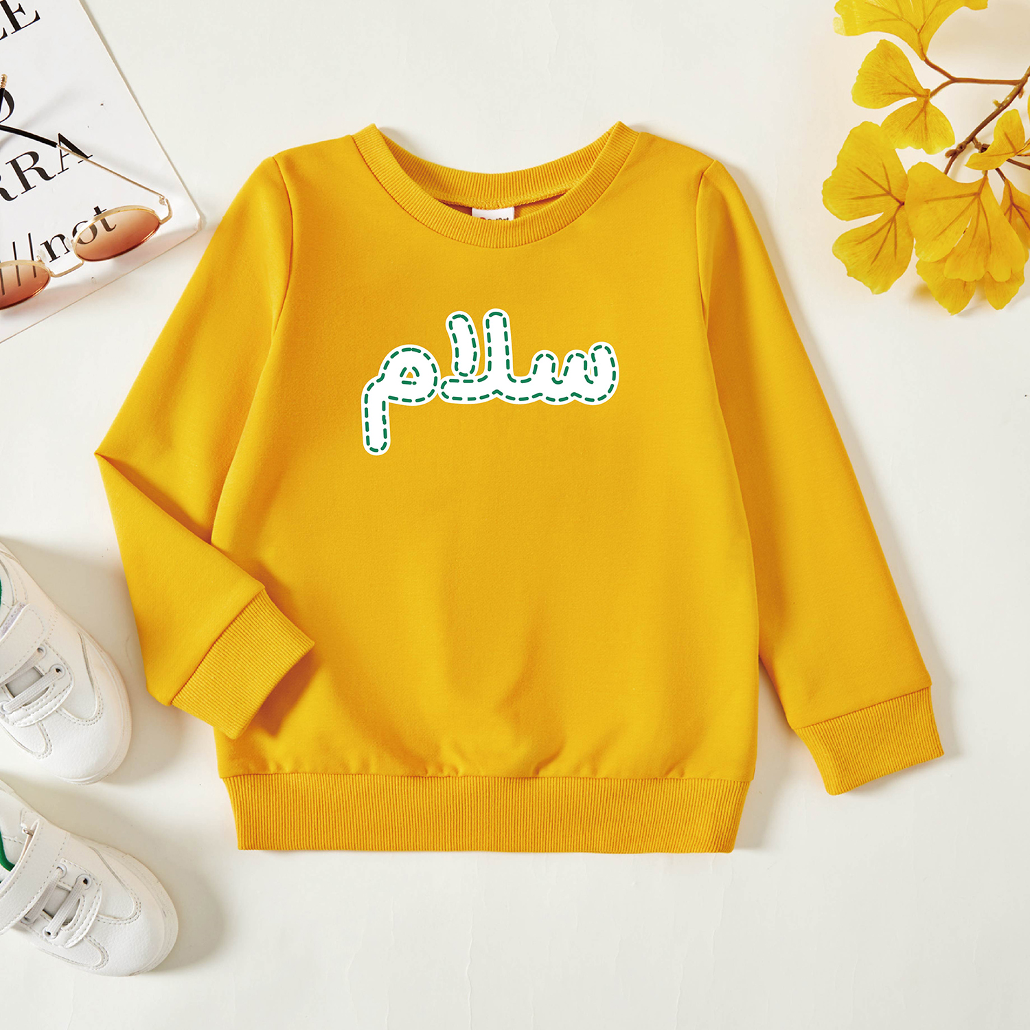

Toddler Graphic Ginger Long-sleeve Pullover