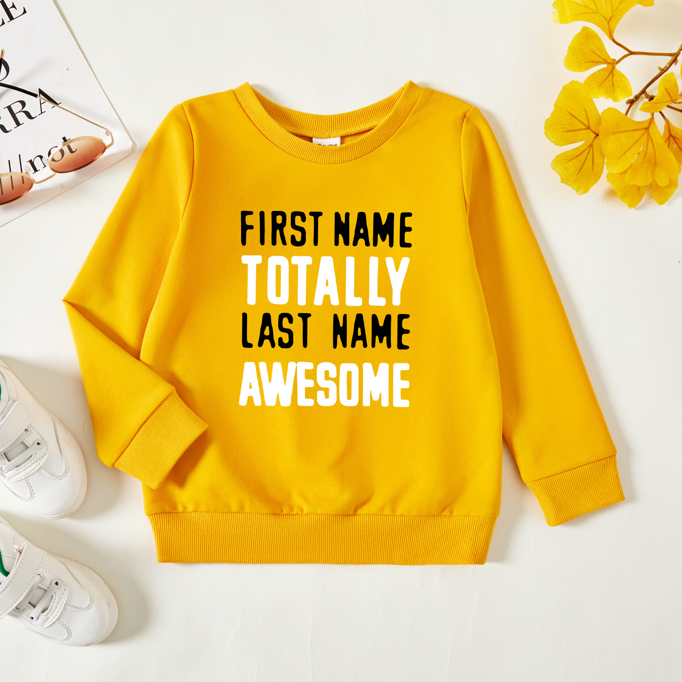 

Toddler Graphic Ginger Long-sleeve Pullover