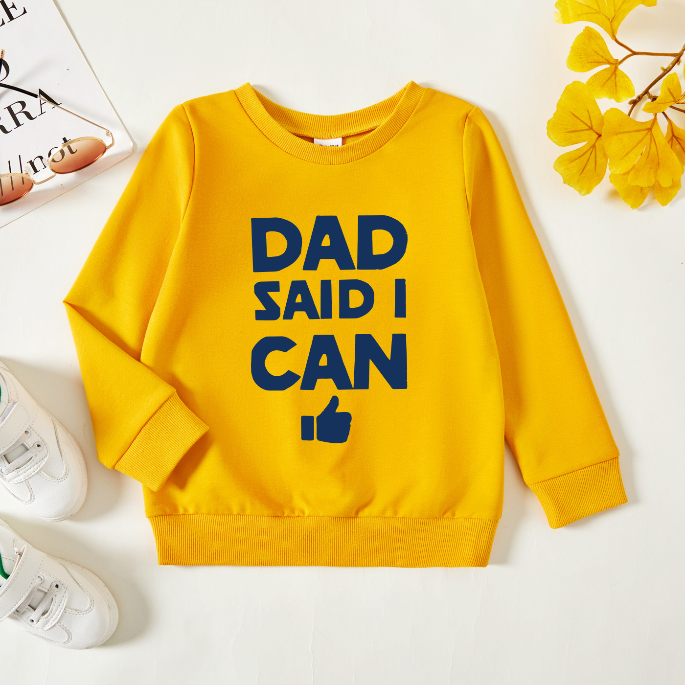 

Toddler Graphic Ginger Long-sleeve Pullover