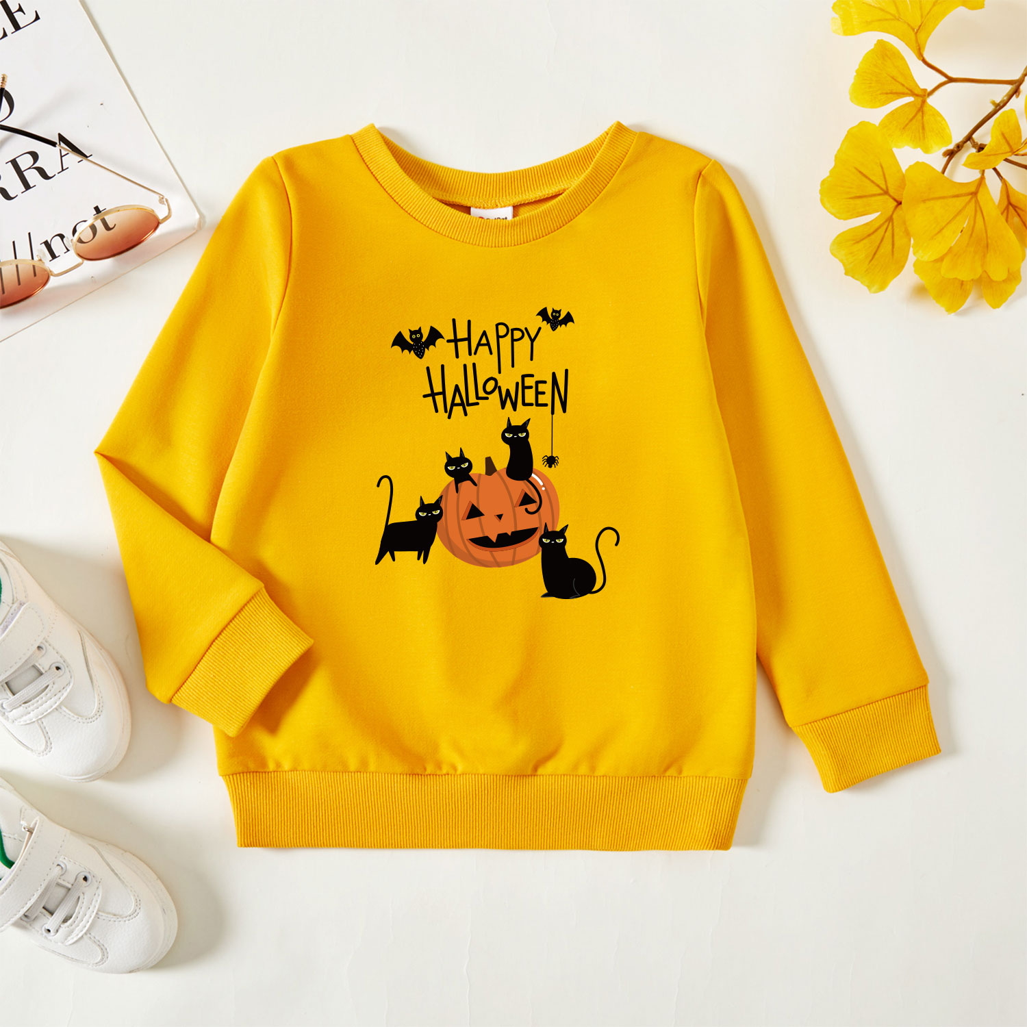 

Toddler Graphic Ginger Long-sleeve Pullover