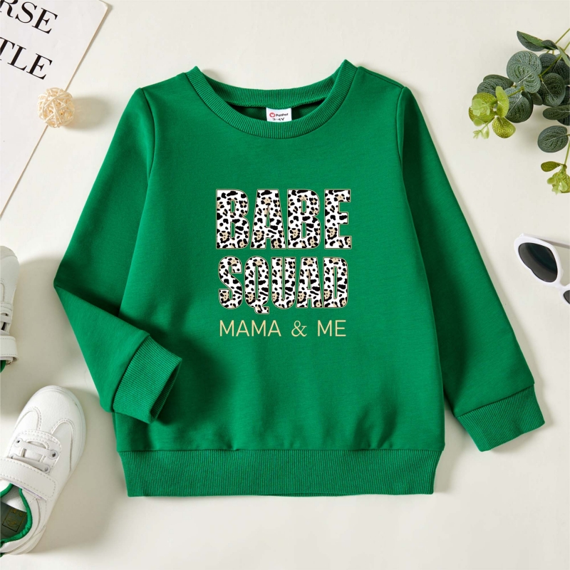 

Toddler Graphic Green Long-sleeve Pullover