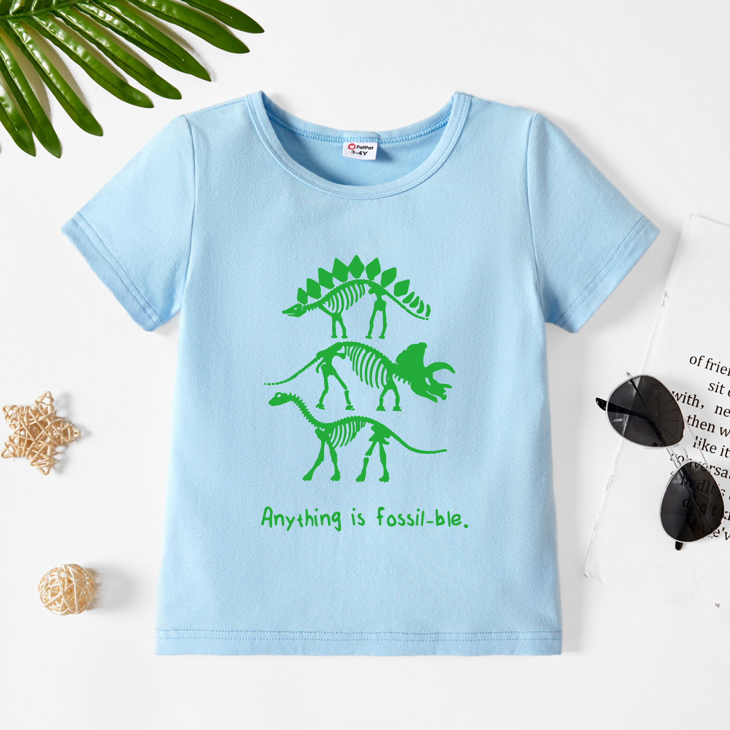 

Toddler Graphic Light green Short-sleeve Tee