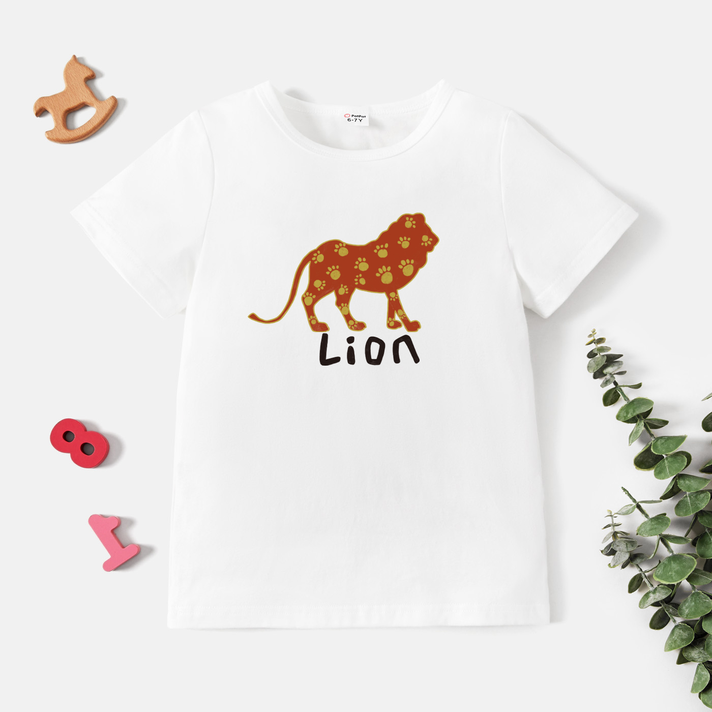 

Kids Graphic White Short-sleeve Tee