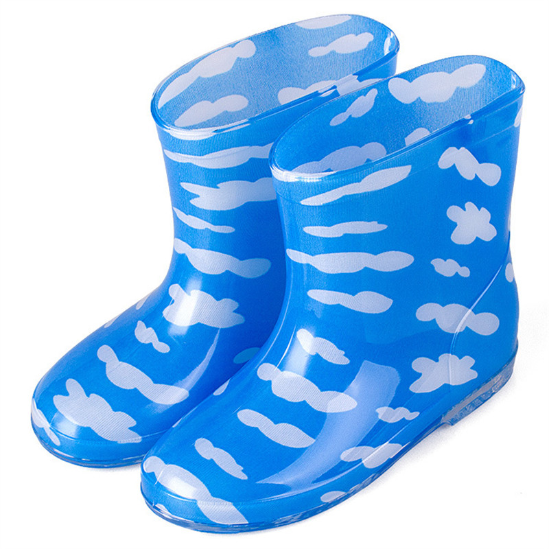 

Toddler / Kid Blue Camouflage Pattern Rain Boots
