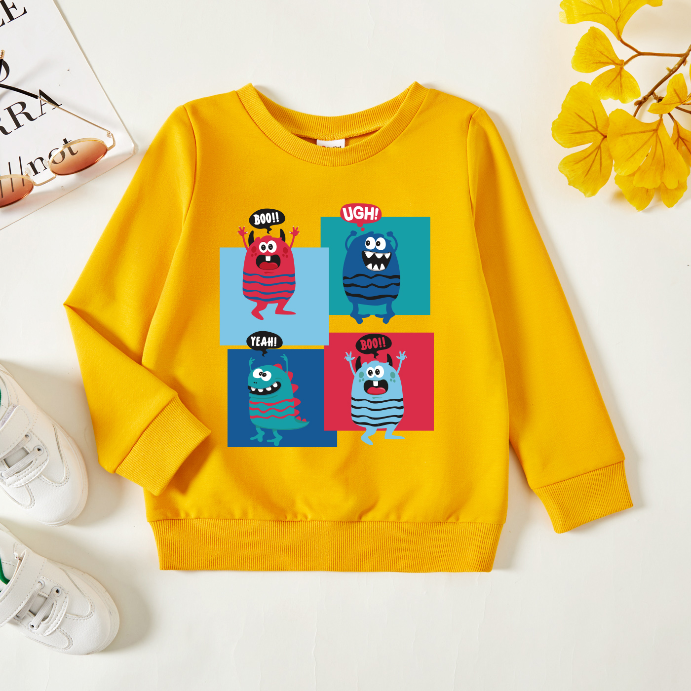 

Toddler Graphic Ginger Long-sleeve Pullover