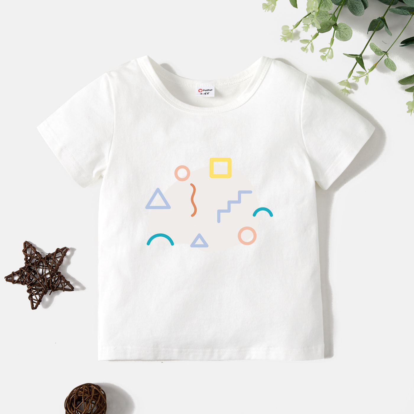 

Toddler Graphic Symbol Print Short-sleeve Tee