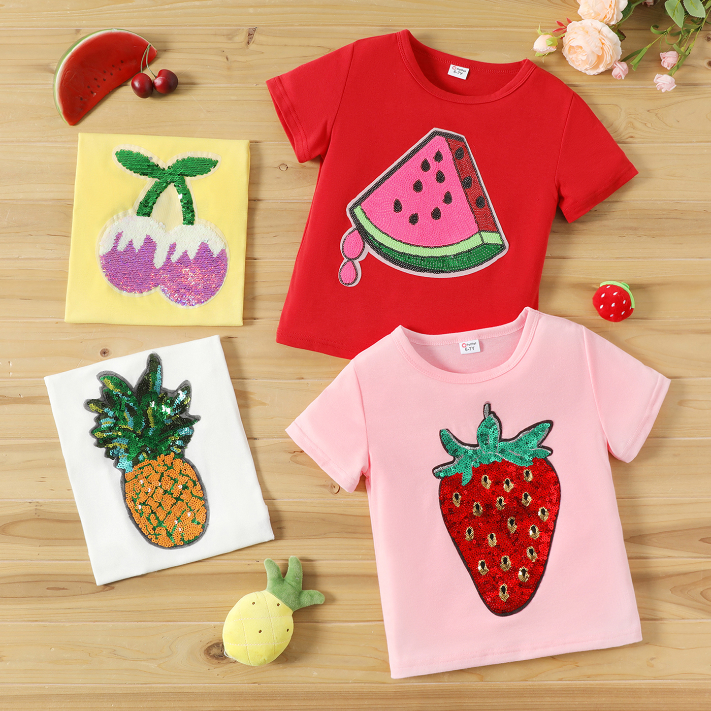 

Kid Girl Fruit T-shirt