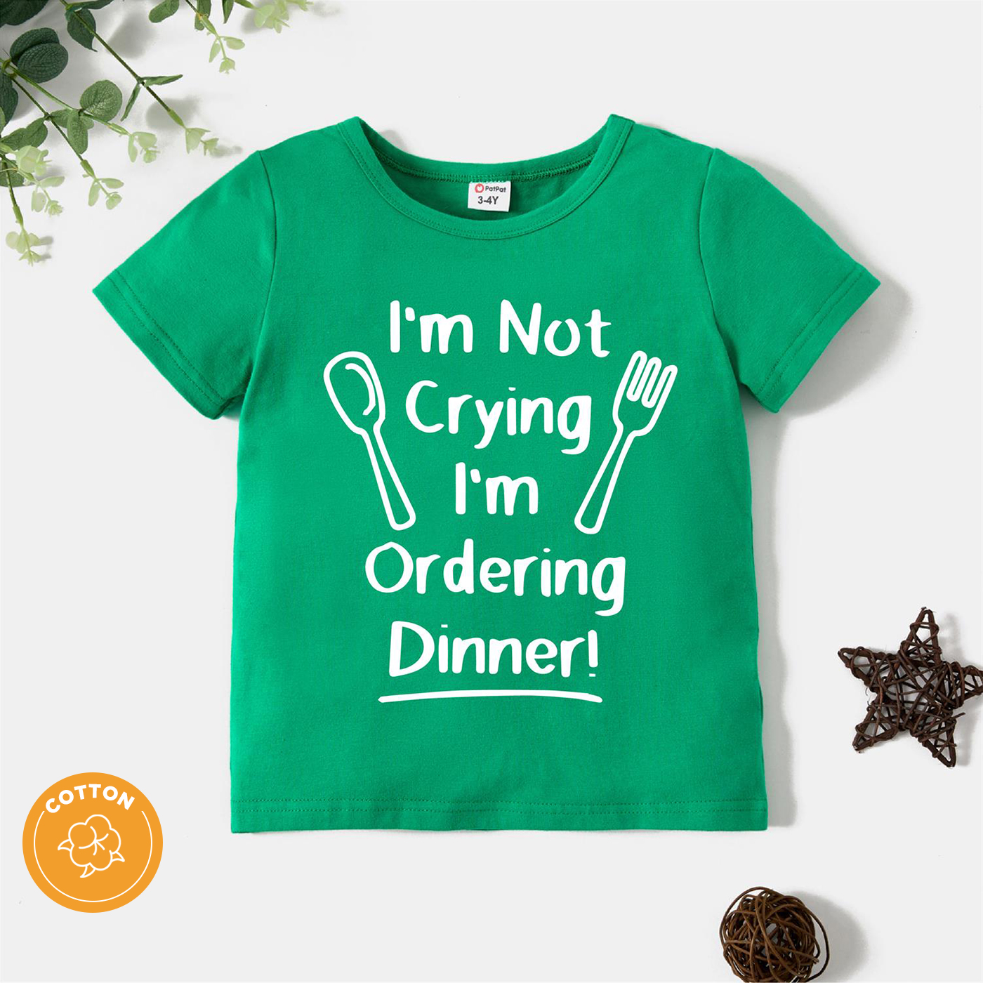 

Toddler Graphic Green Short-sleeve Tee