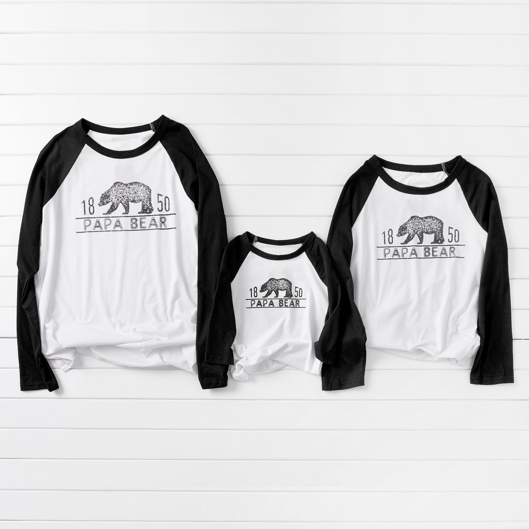 

Number Bear Family T-shirts