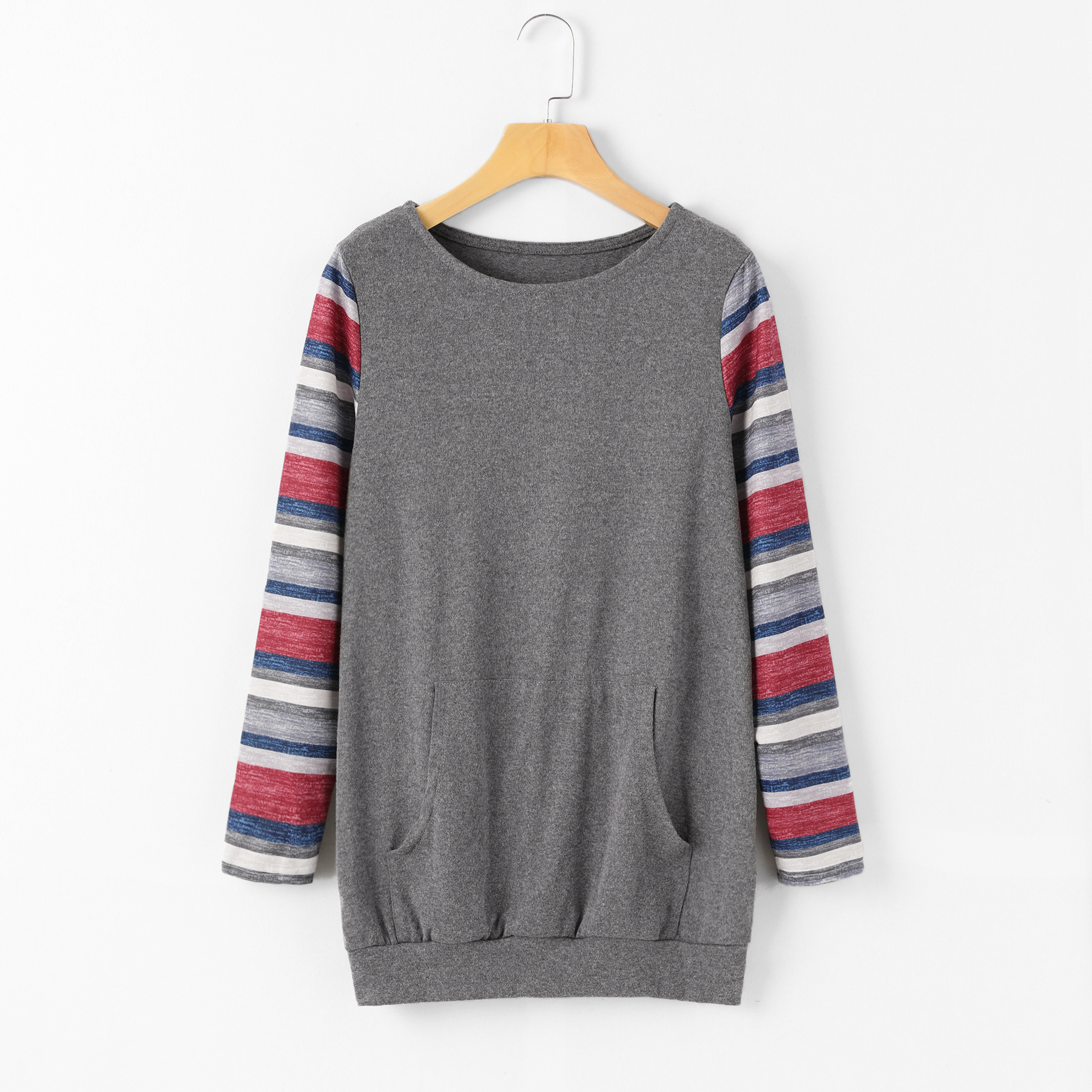 

Stylish Color Block Contrast Top