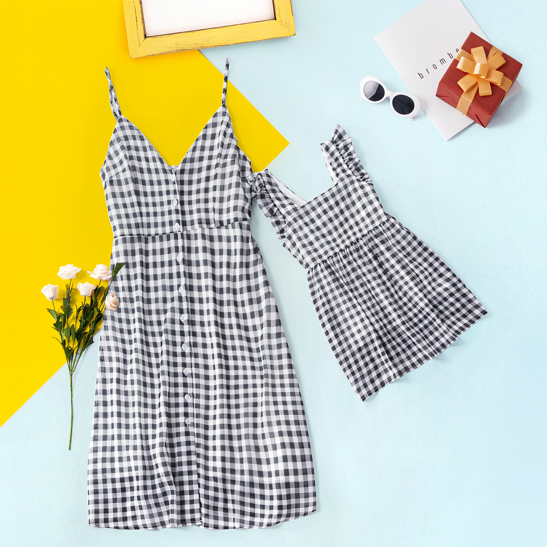 

Plaid Dresses for Mommy and Me
