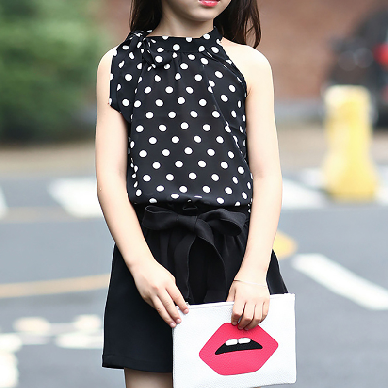 

Classic Polka Dots Tank Top and Shorts Set