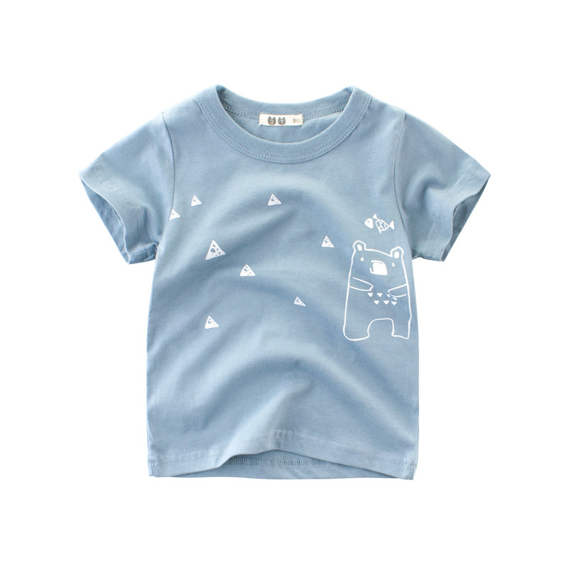 

Cute Polar Bear Geo Print Tee
