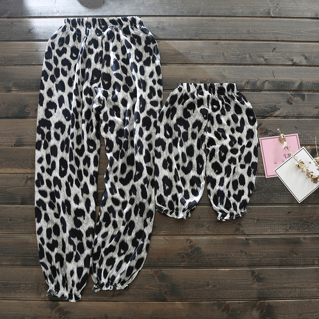 

Leopard Printed Pants for Mommy and Me