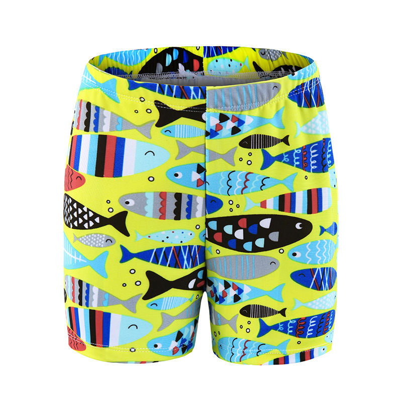 

Stylish Camouflage Bear Print Swim Shorts