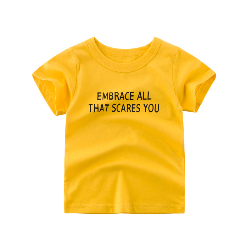 

Fun Letter Print Short-sleeve Tee