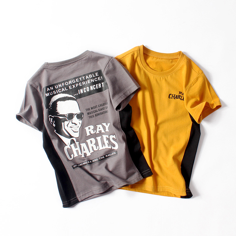 

Fashionable Cartoon Man Pattern Tee