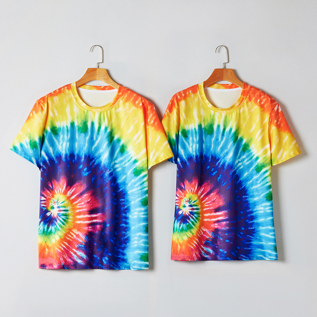 

Stylish 3D Digital Print Couple T-shirts