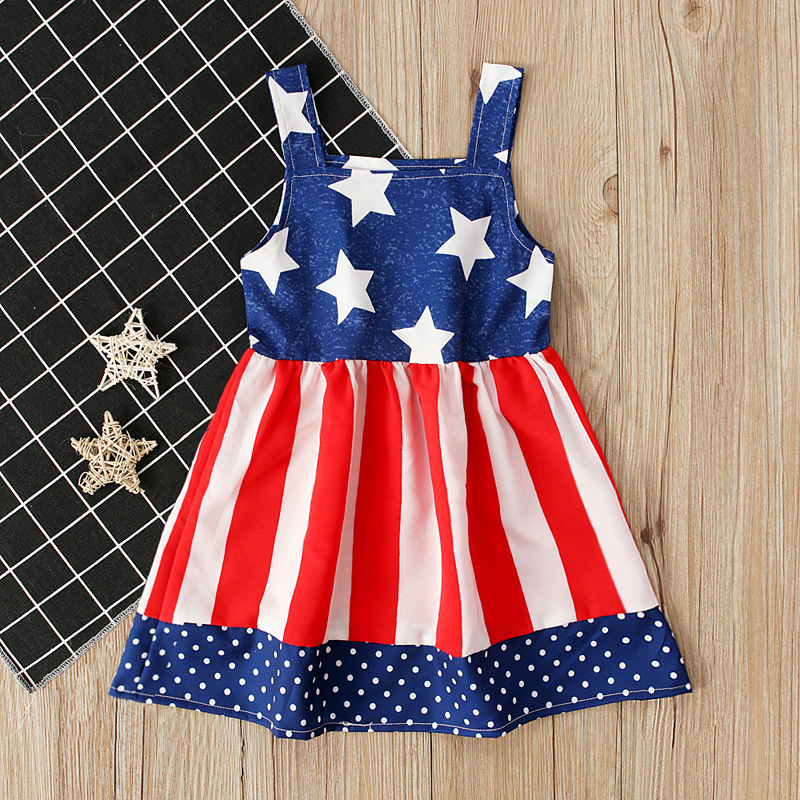 

Independence Day Sleeveless Dress