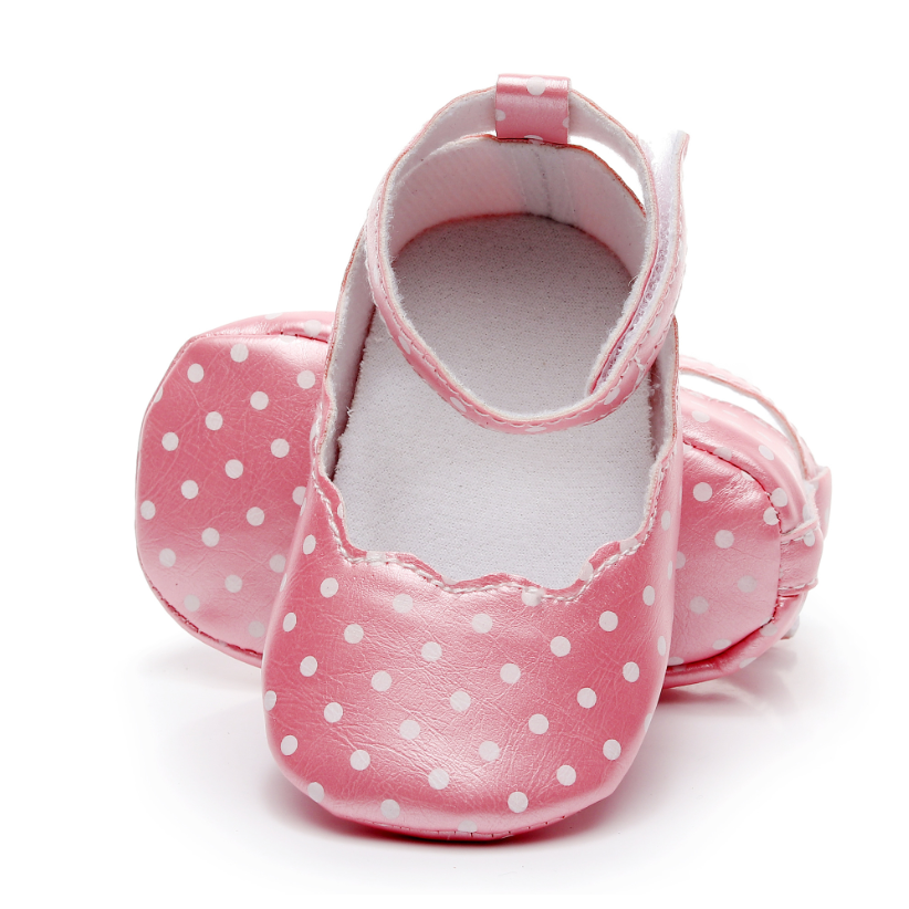 

Baby / Toddler Solid Polka Dots Soft Sole Shoes