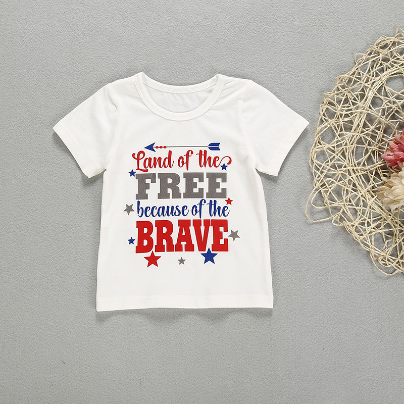 

Stylish Letter Print Short-sleeve T-shirt