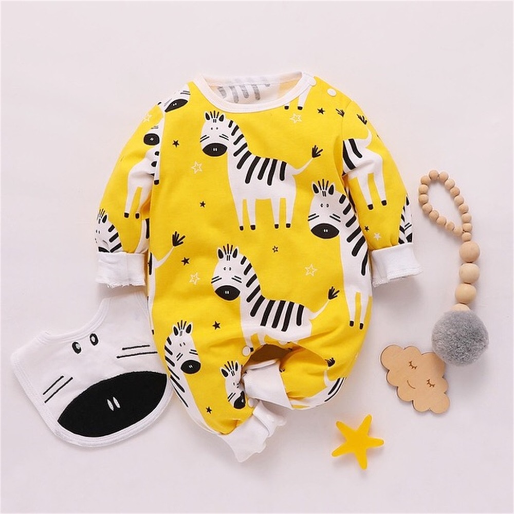 

Baby Zebra Print Jumpsuit