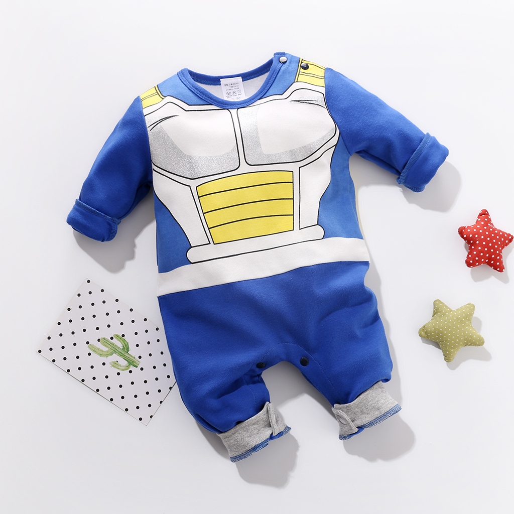 

Stylish Cartoon Design Long-sleeve Jumpsuit for Baby