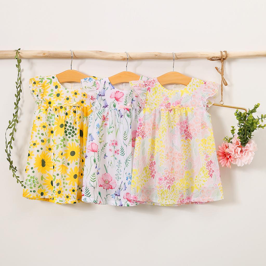 

Baby / Toddler Floral Style Chiffon Dress