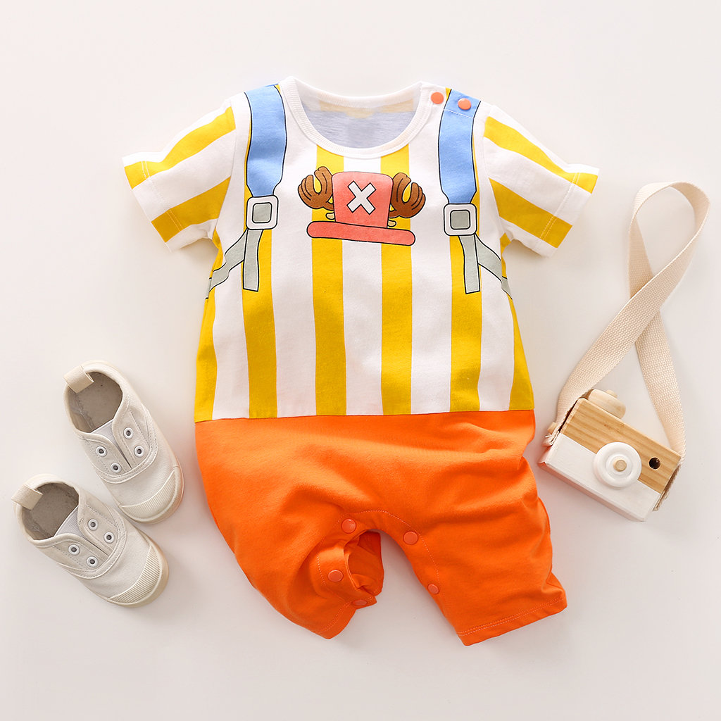 

Baby Cartoon Superman Style Jumpsuit