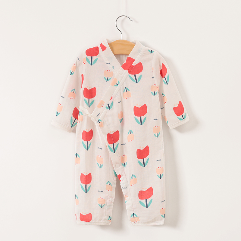 

Baby Full Print Flower Jumpsuit