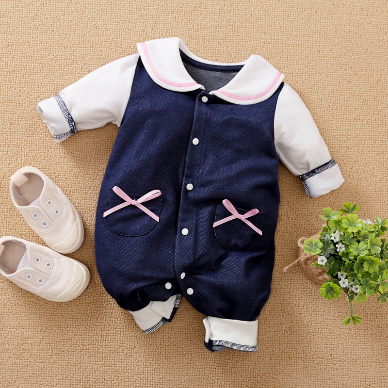 

Baby Girl School Preppy Style Jumpsuit