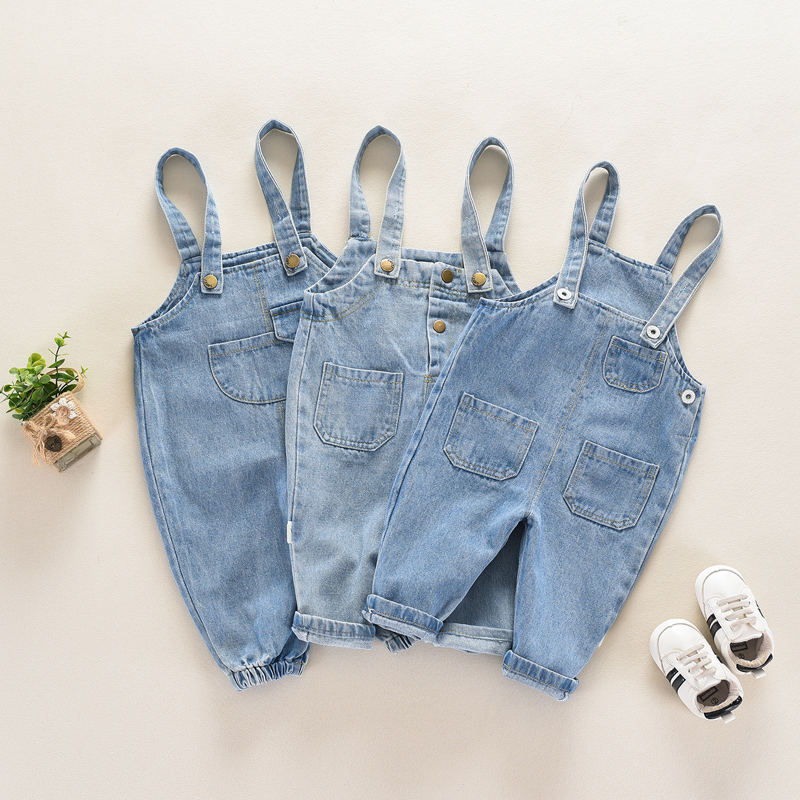 

Baby Lovely Pocket Design Denim Pants