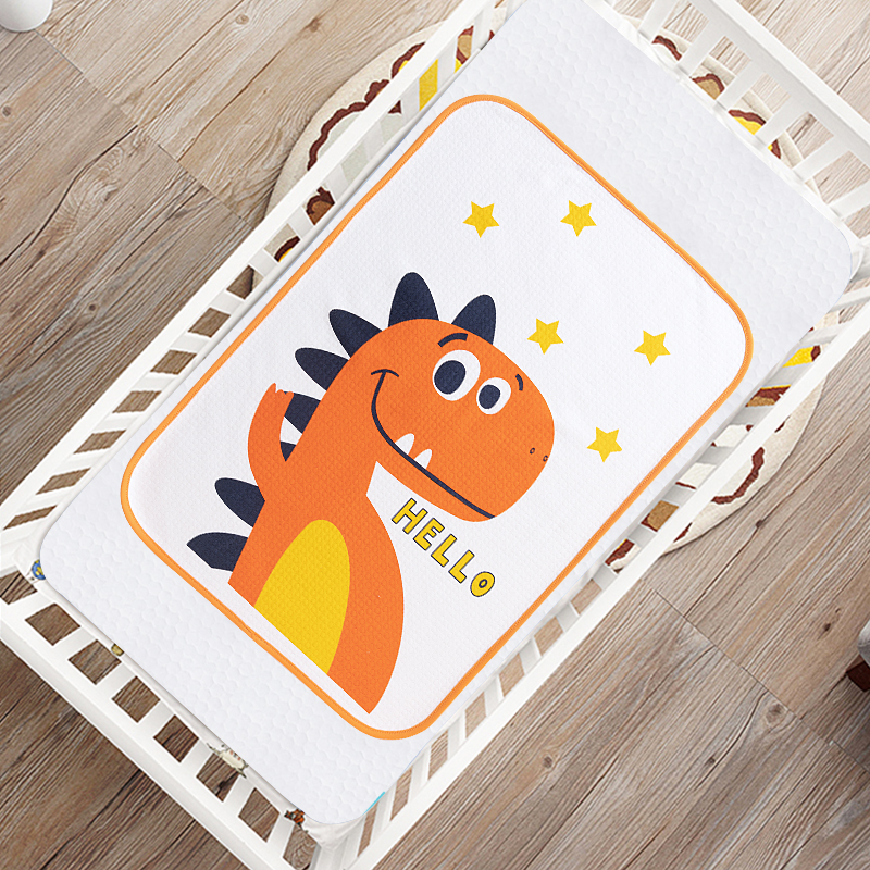 

Cartoon Dinosaur Waterproof Washable Baby Changing Pad