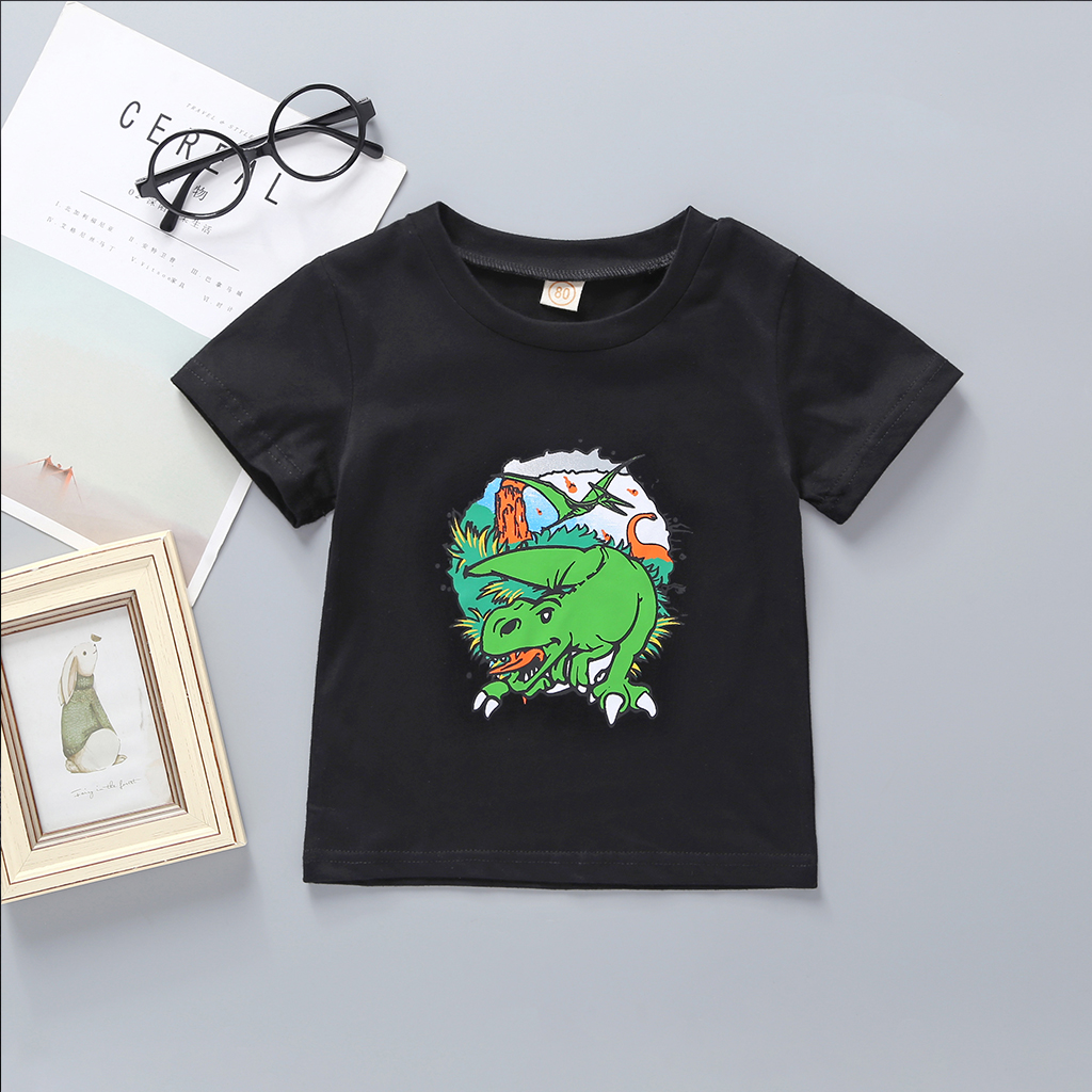 

Baby / Toddler Cartoon Dino Print Tee