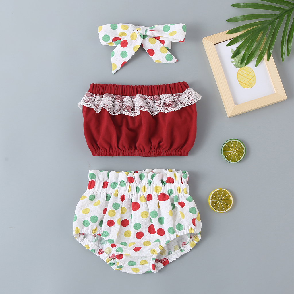 

Baby Girl Sweet Polka Dot Sets