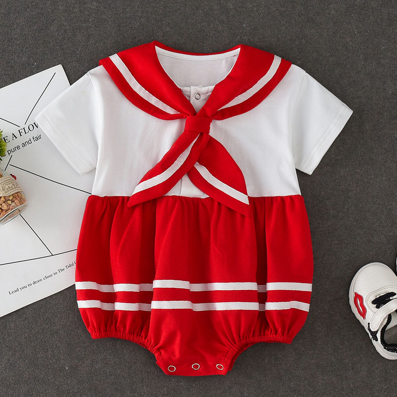 

Baby / Toddler Navy Collar Bodysuit