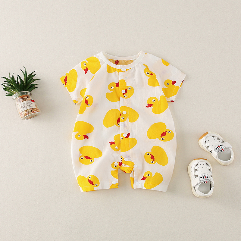 

Baby / Toddler Lovely Duckie Print Bodysuit