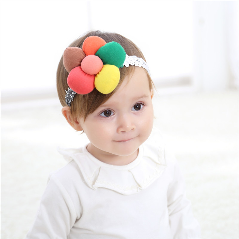 

Baby / Toddler Colorful Flower Headband
