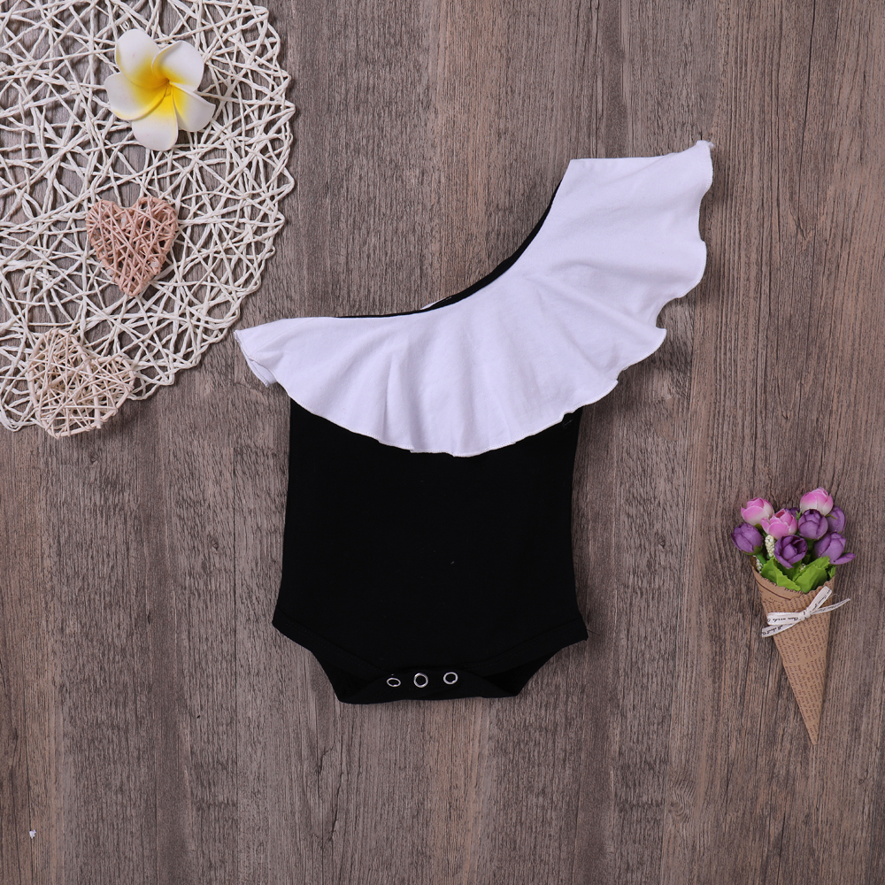 

Baby Girls Ruffle-sleeve Bodysuit
