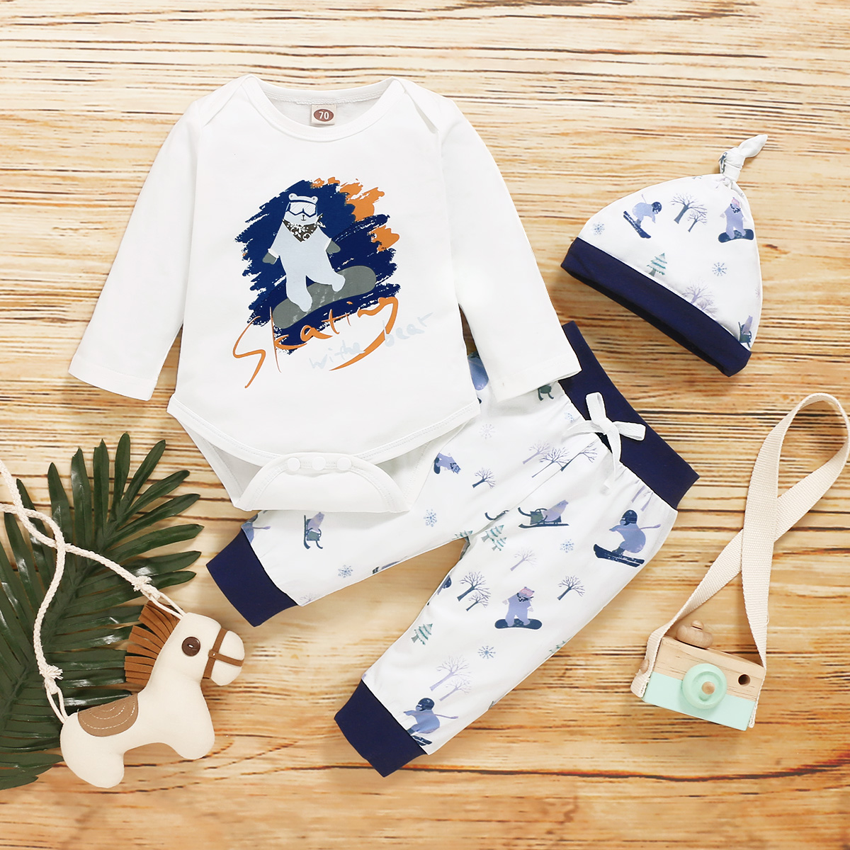 

Baby Boy Casual Polar Bear Sets