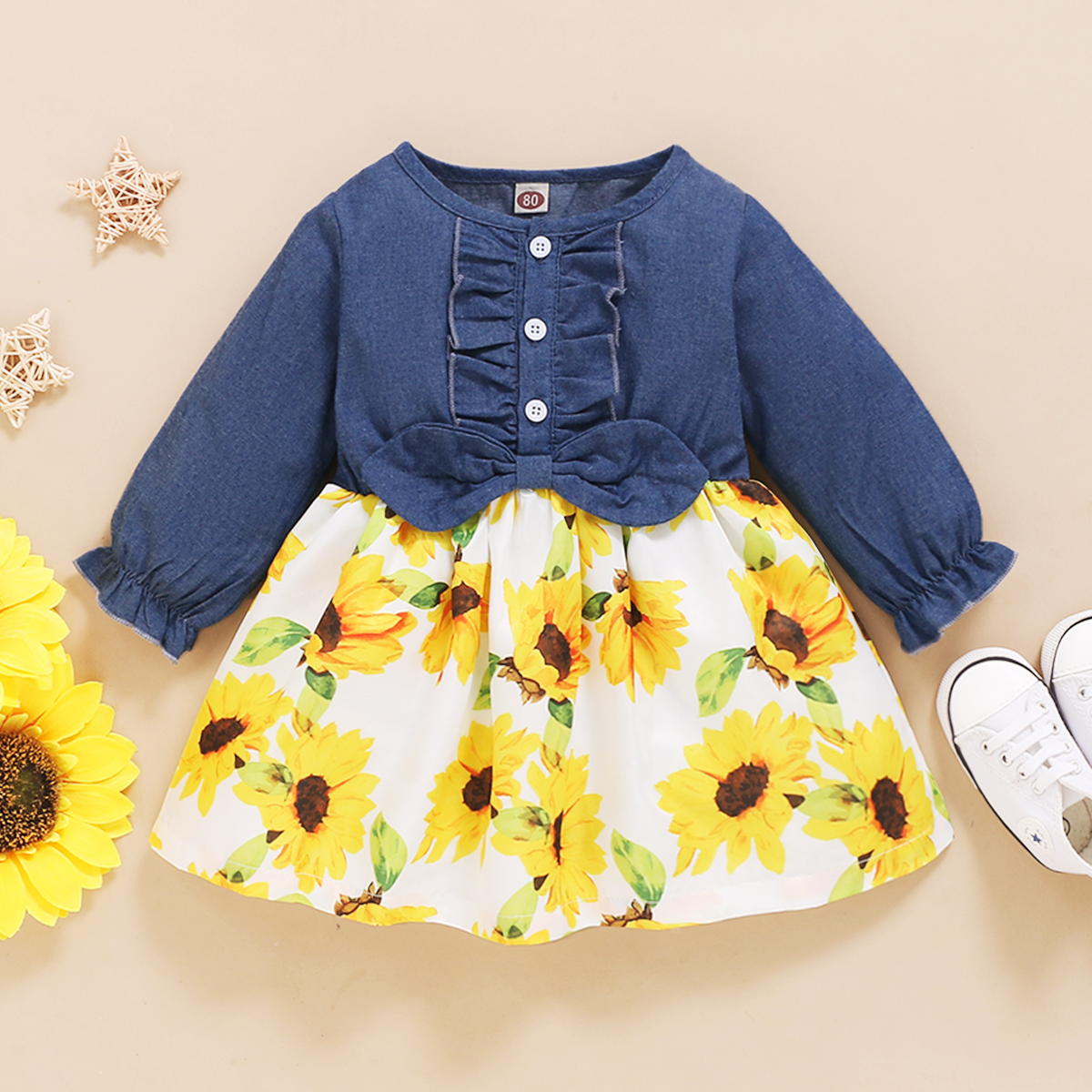 

Baby Girl Floral Sweet Dress