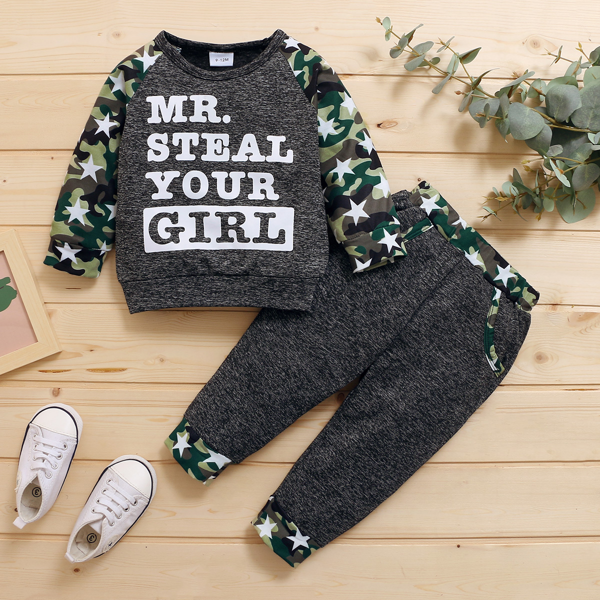 

Baby Boy Camouflage & Star Sets
