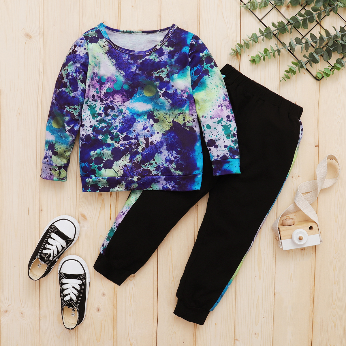 

Toddler Girl Tie Dye Sets