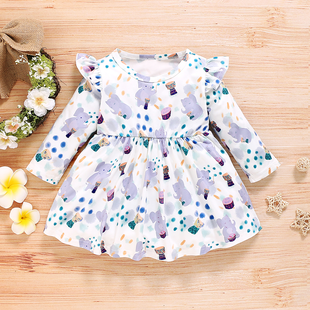

Baby Girl Elephant Dress