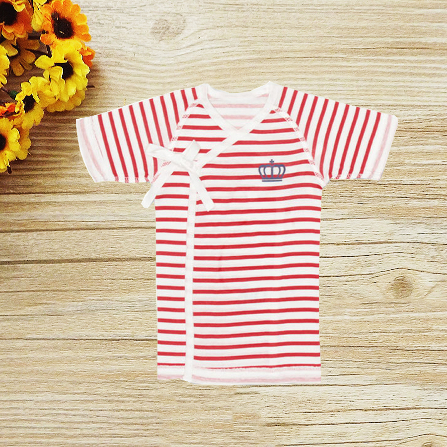 

2019 Baby / Toddler Crown Print Striped Pajamas