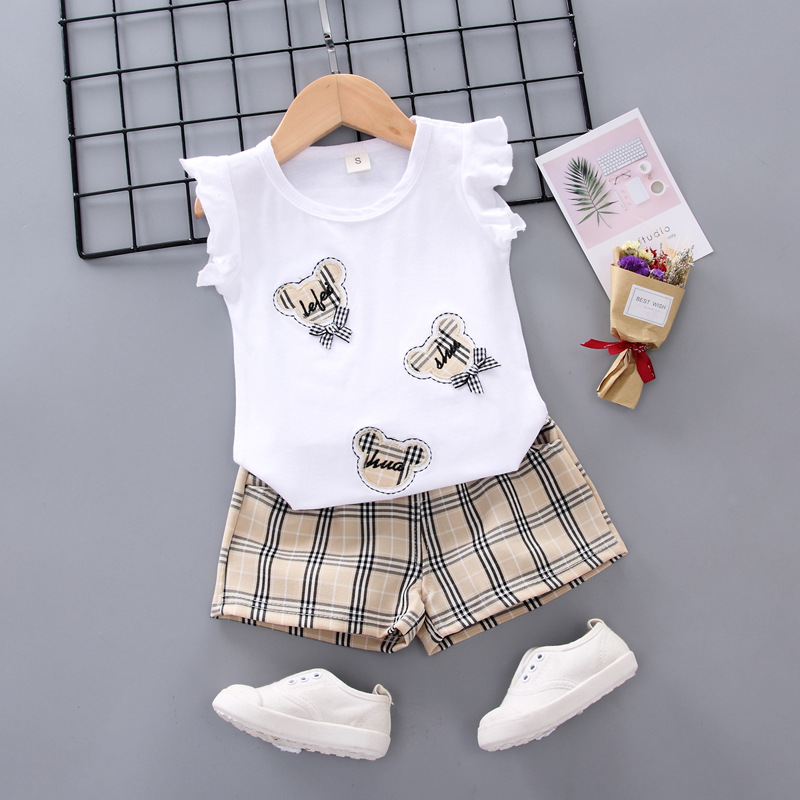 

Baby Girl Plaid Sets